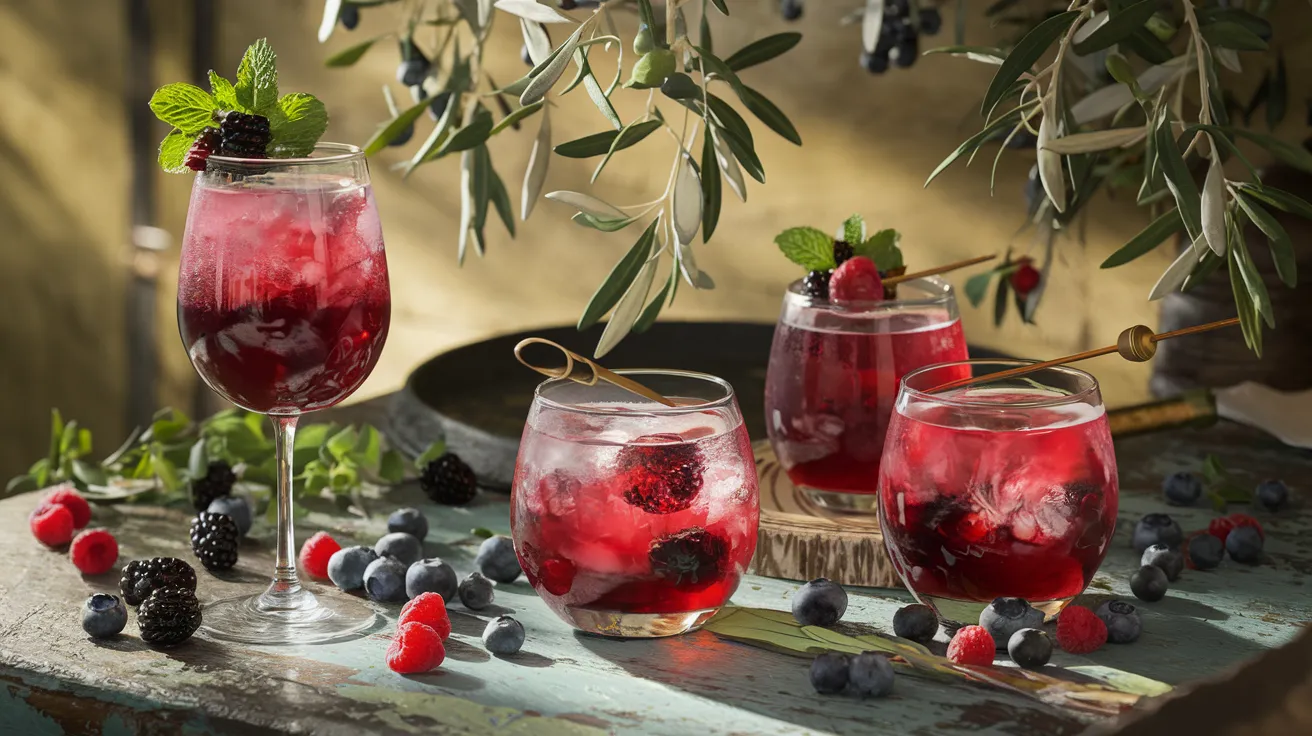 Suggestion de présentation du Gin Bosco Tonic