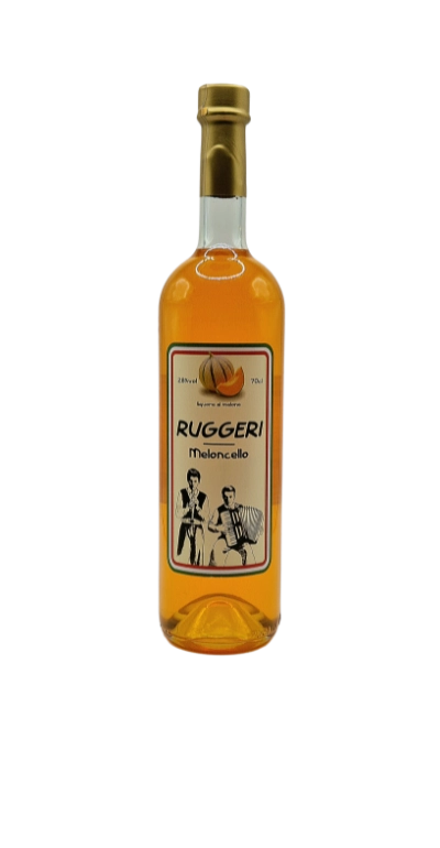 Bouteille de Meloncello Ruggeri, melon